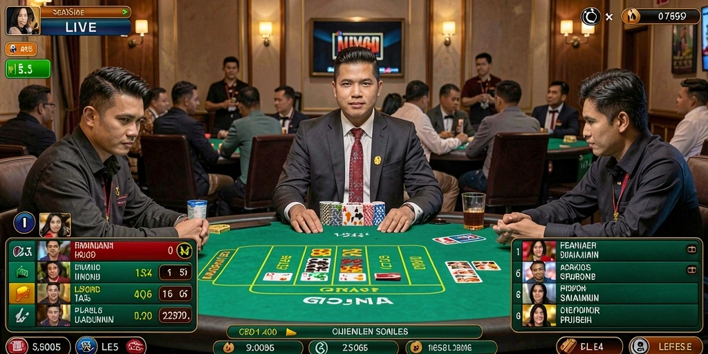 98toto - Ruang permainan meja yang penuh keseruan.