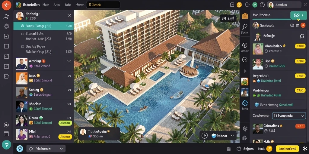 idrok - Tampilan gameplay yang memukau dan menarik perhatian.